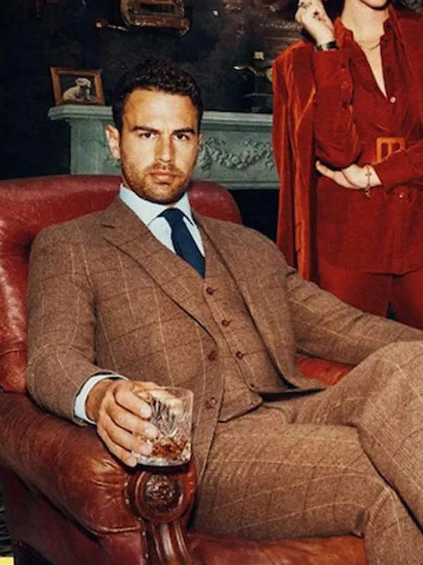 Eddie Halstead The Gentlemen S01 Brown Coat - Image 2