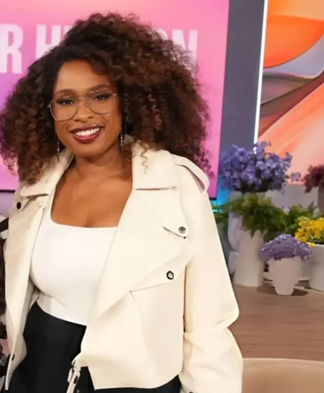 The Jennifer Hudson S04 White Jacket - Image 2