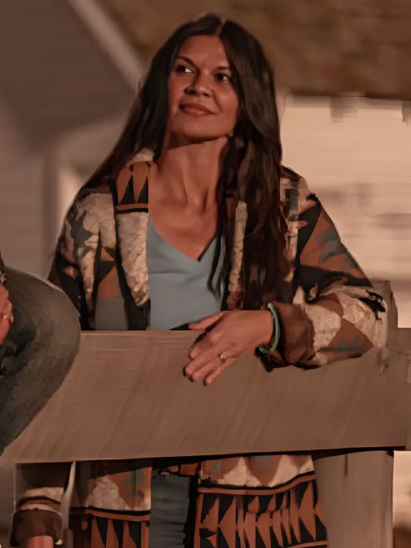 The Madison 2026 Danielle Vasinova Printed Cardigan