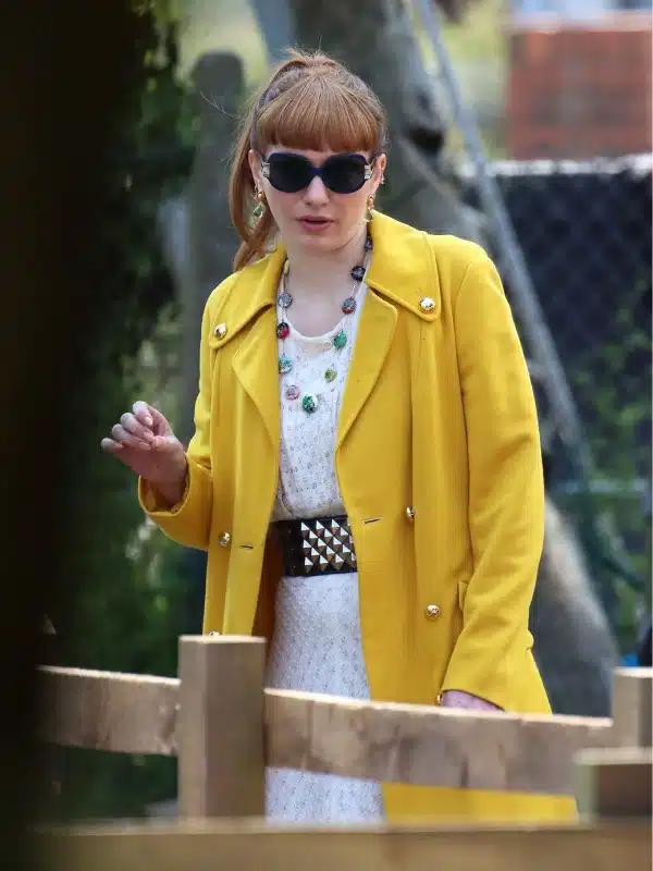 The Outlaws Eleanor Tomlinson Yellow Coat - Image 4