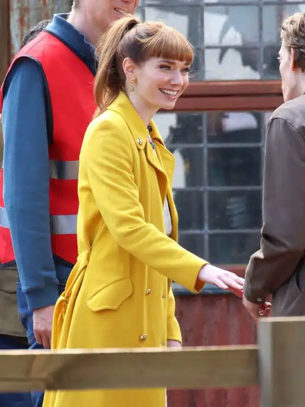 The Outlaws Eleanor Tomlinson Yellow Coat - Image 2