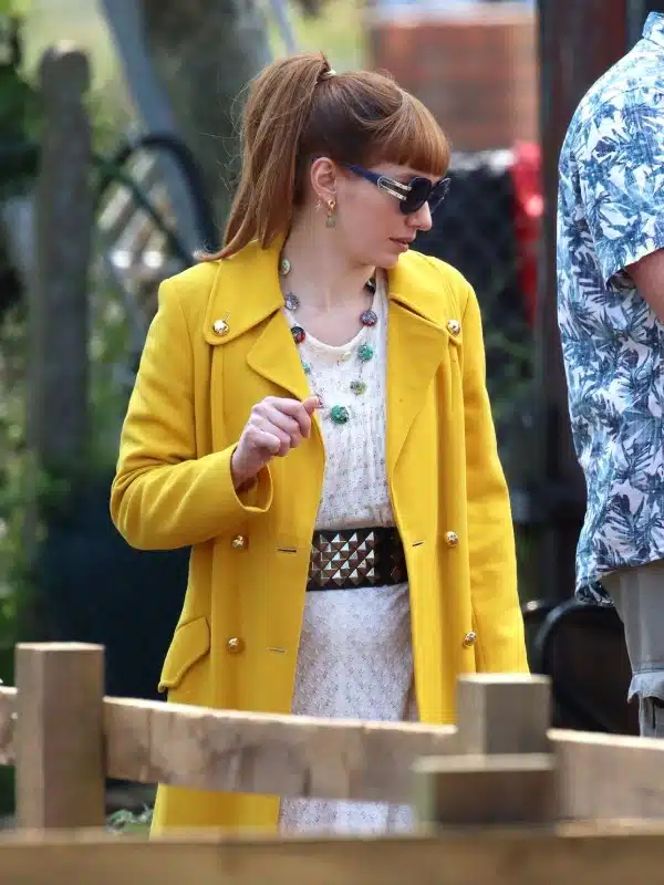 The Outlaws Eleanor Tomlinson Yellow Coat - Image 3