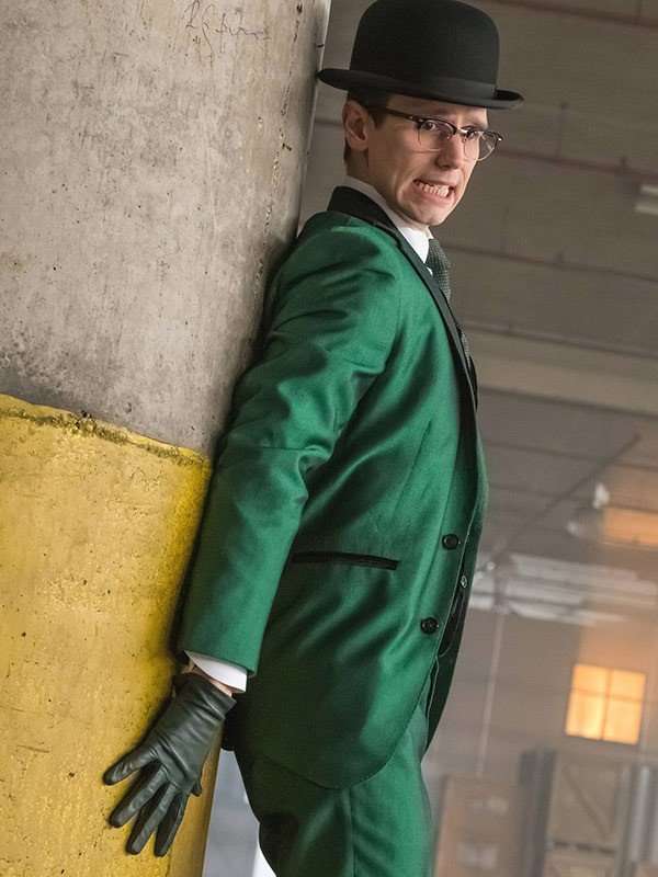 Cory Michael Smith Gotham Green Blazer - Image 4