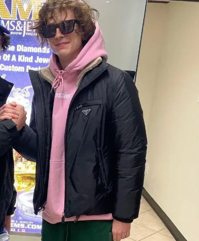 Timothee Chalamet Glossier Hoodie