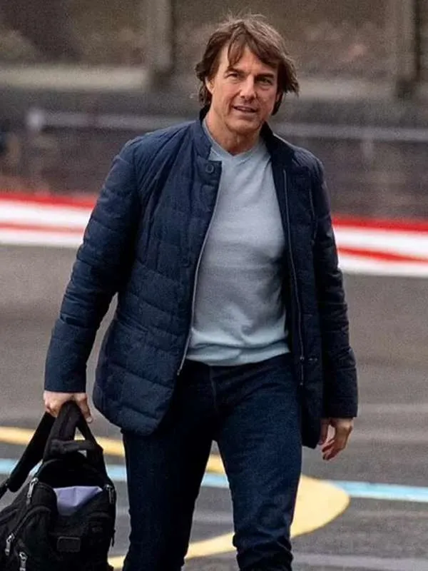 Tom Cruise Mission Impossible The Final Reckoning Blue Jacket