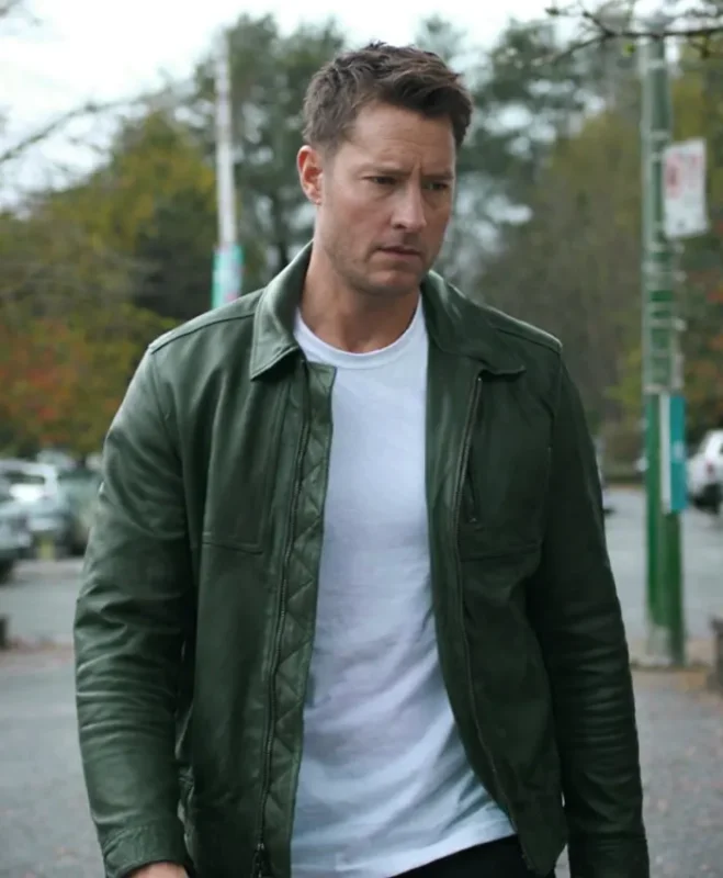 Tracker S03 Colter Shaw Green Leather Jacket