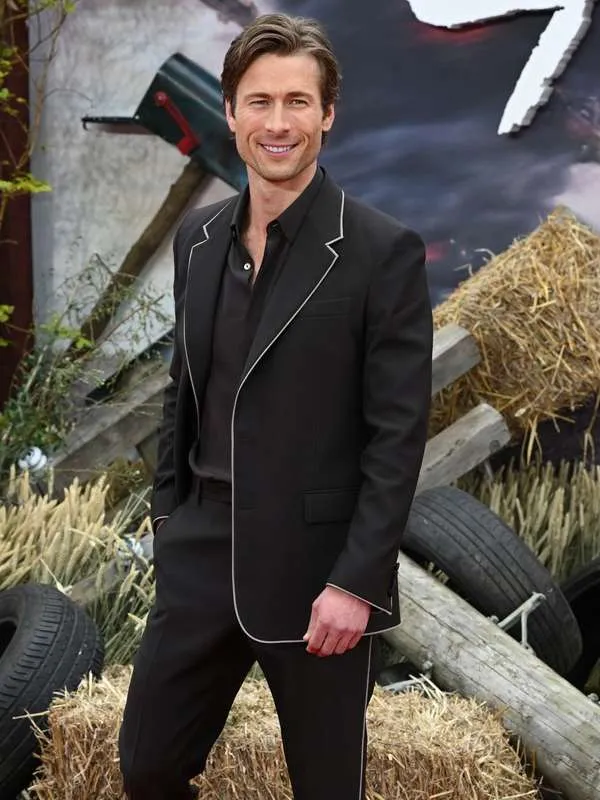 Glen Powell Twisters 2024 Black Coat - Image 2