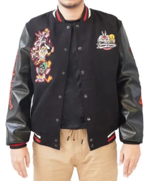 Vintage Looney Tunes Varsity Jacket