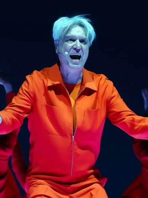 Coachella 2026 David-Byrne Orange Jacket - Image 4