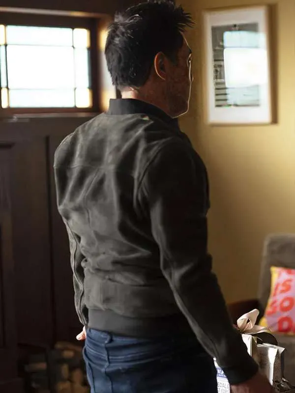 9-1-1 S09 Howie Han Suede Leather Jacket - Image 3