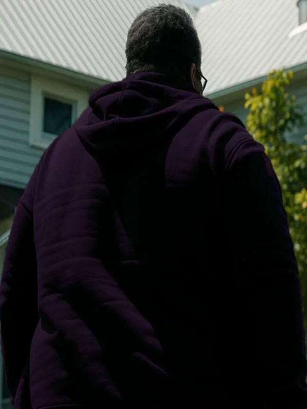 Josh Gad Adulthood Maroon HoodieJMaroon Hoodie - Image 2