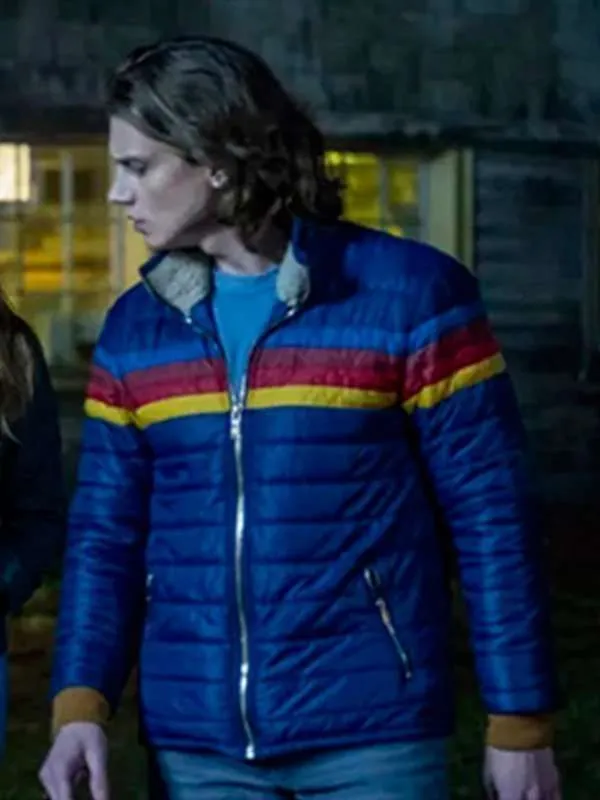 Alex Saxon Nancy Drew Blue Puffer Jacket