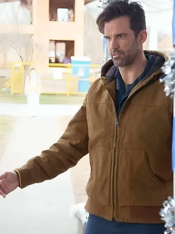 Benjamin Ayres Mistletoe Murders Brown Jacket