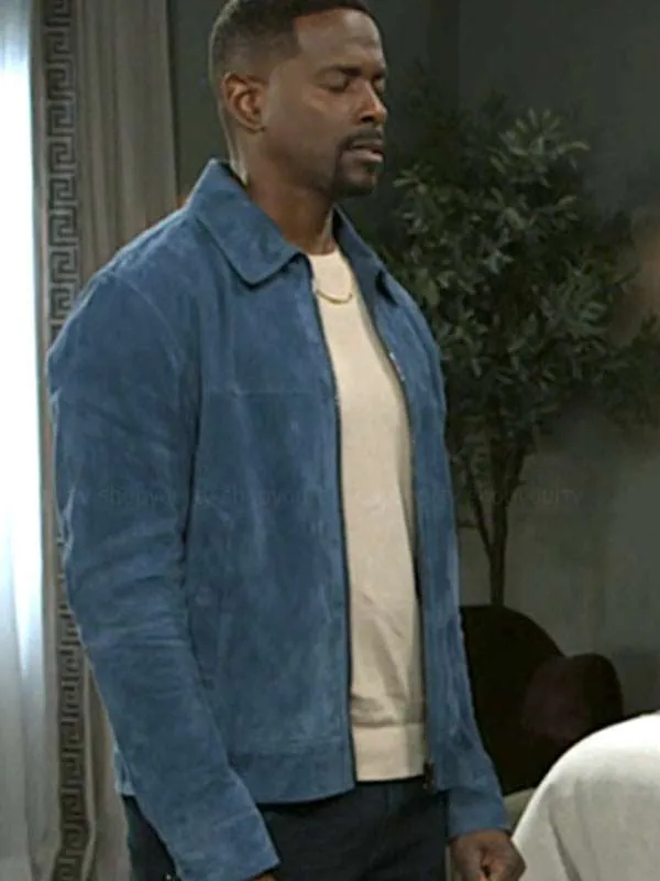 Beyond the Gates S01 Ted Richardson Blue Jacket - Image 2
