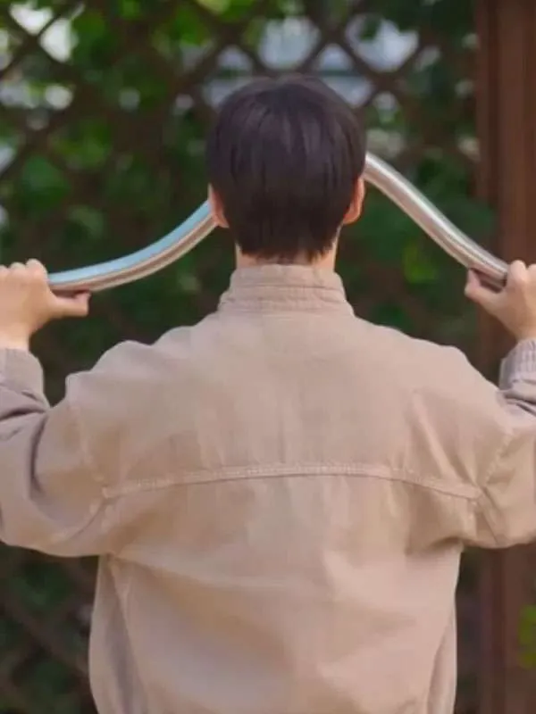 Lee Jun-ho Cashero Brown Cotton Jacket - Image 3