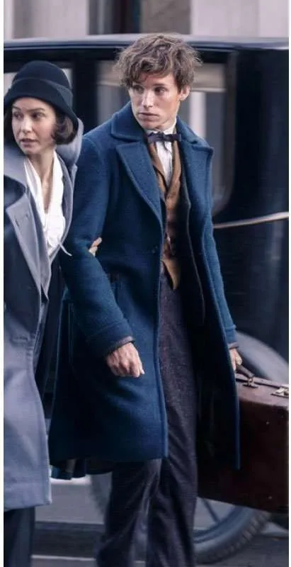 Fantastic Beasts and Where to Find Them Eddie Redmayne Wool Coat