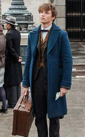 Fantastic Beasts and Where to Find Them Eddie Redmayne Wool Coat - Image 2