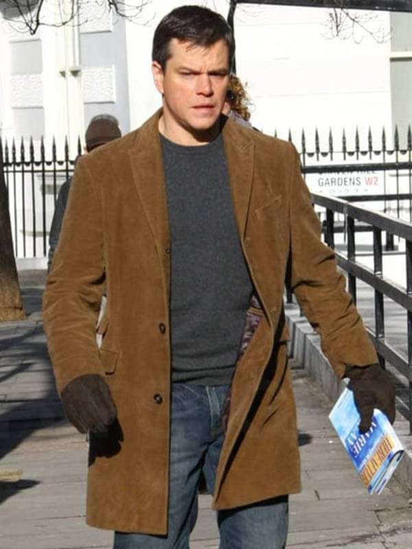 Matt Damon Hereafter Brown Coat