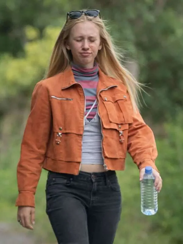 Tallulah Evans Girl Taken Cropped Jacket
