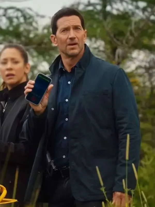 Hudson and Rex Luke Roberts Blue Cotton Jacket - Image 3