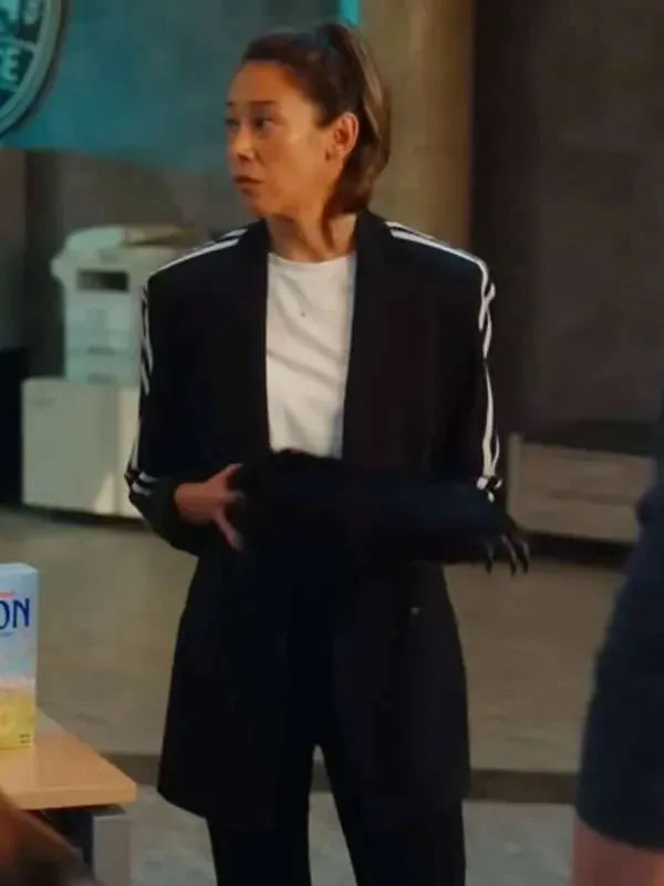Mayko Nguyen Hudson and Rex S08 Striped Blazer