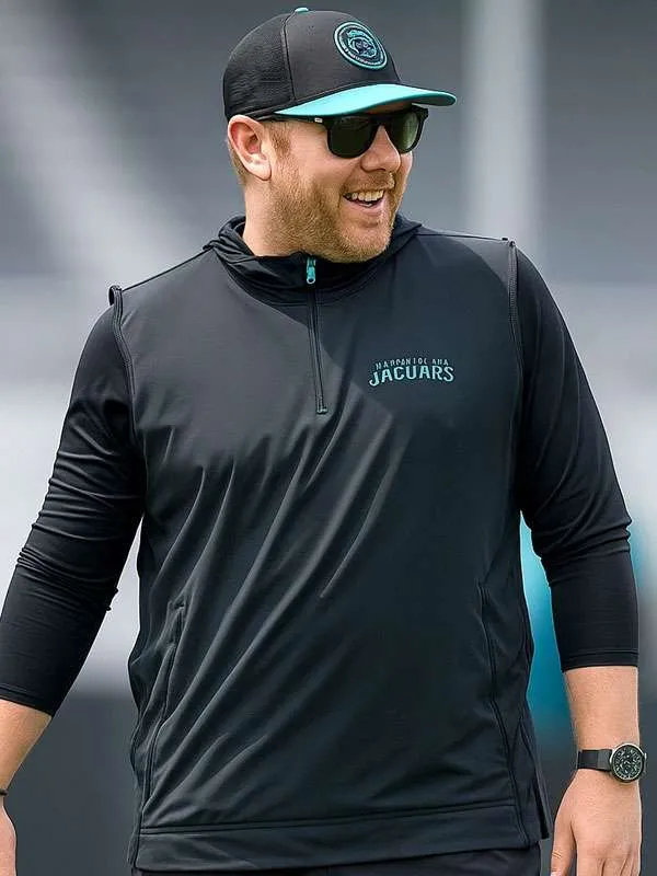 Liam Coen Jacksonville Jaguars Black Vest