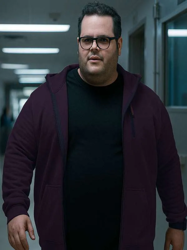Josh Gad Adulthood Maroon HoodieJMaroon Hoodie
