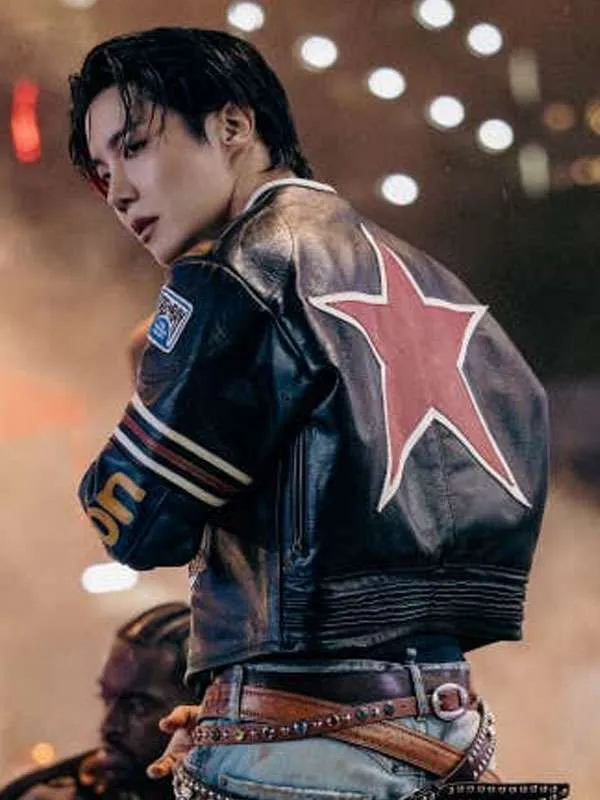 J-Hope Killin’ It Girl Leather Jacket - Image 3
