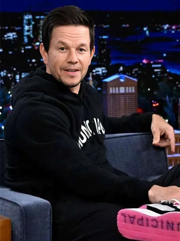 The Tonight Show Mark Wahlberg Black Hoodie - Image 4