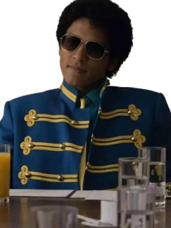 Jaafar Jackson Michael 2026 Blue Jacket - Image 2