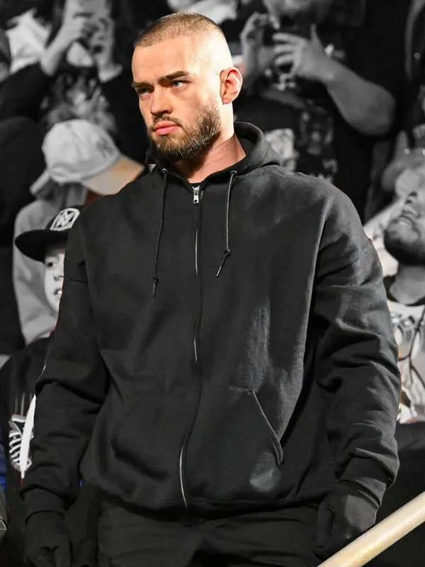 Monday Night RAW Austin Theory Black Hoodie