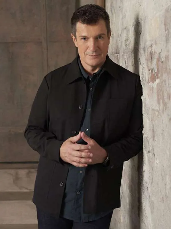 Nathan Fillion The Rookie Black Jacket
