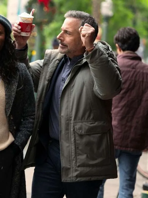 Rooster Steve Carell Hooded Jacket