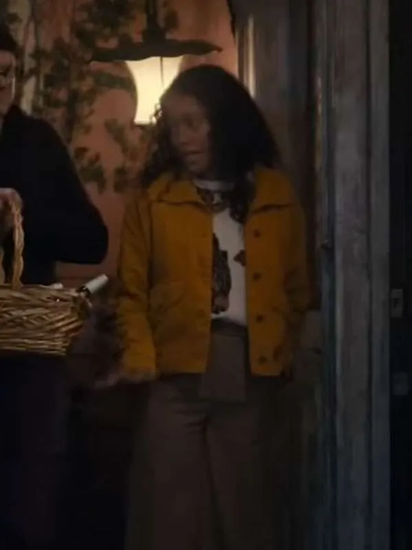 Keke Palmer The Burbs Mustard Jacket - Image 2