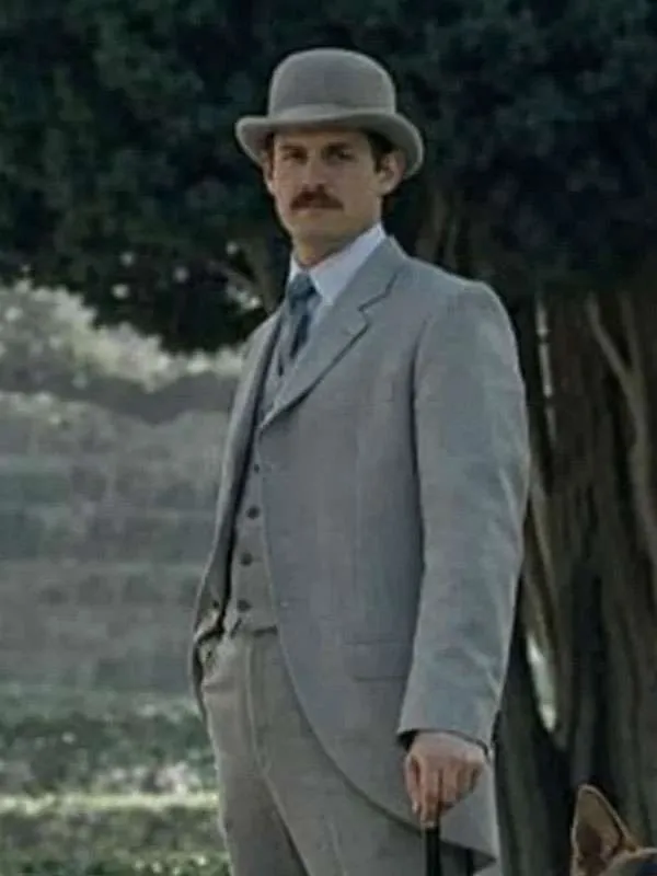 Max Irons Young Sherlock Grey Blazer - Image 2