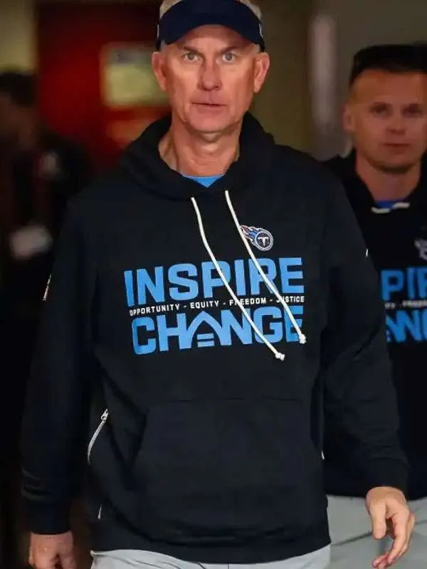Mike McCoy Tennessee Titans Change Black Hoodie
