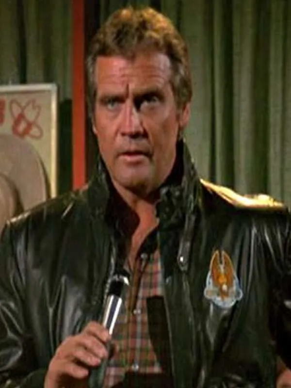 The Fall Guy Lee Majors Stuntman Association Leather Jacket - Image 2