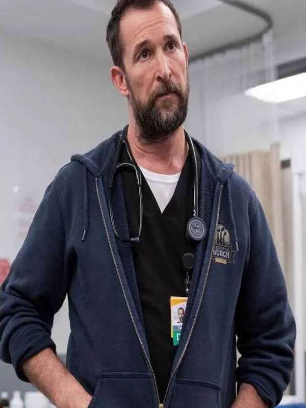 Dr Michael Robinavitch The Pitt Blue Hoodie - Image 5