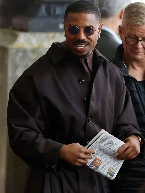 Michael B Jordan The Thomas Crown Affair Black Jacket - Image 3