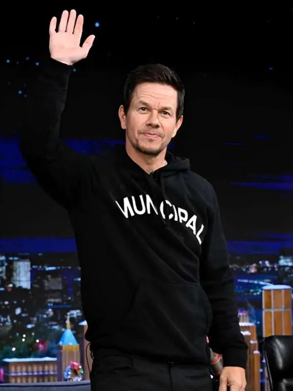 The Tonight Show Mark Wahlberg Black Hoodie