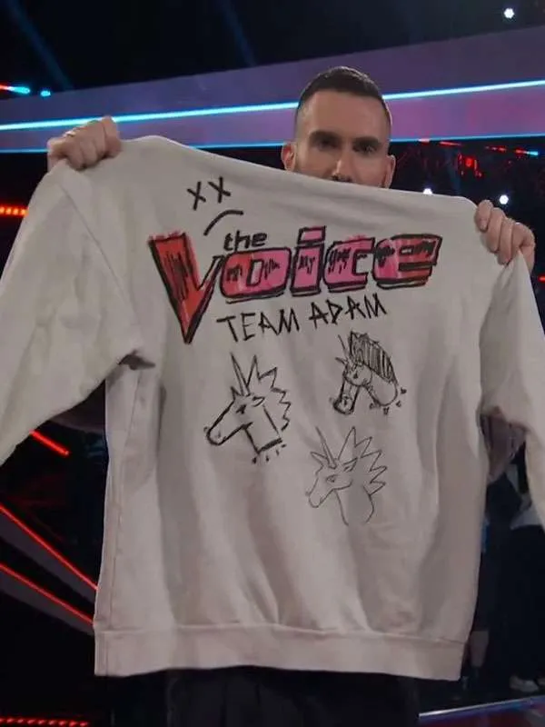 The Voice Team Adam Levine Hoodie