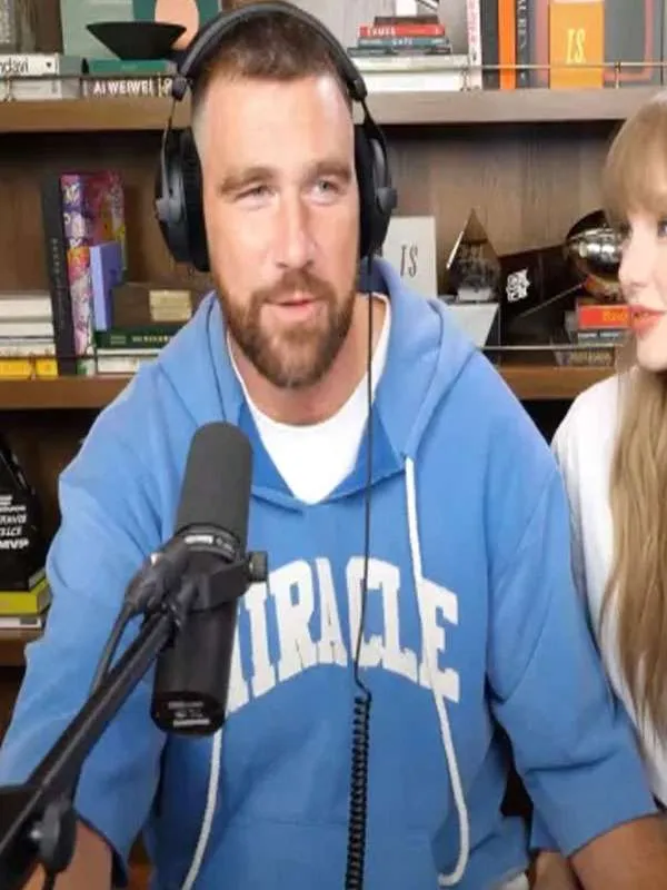 Travis Kelce Miracle Cut Off Hoodie