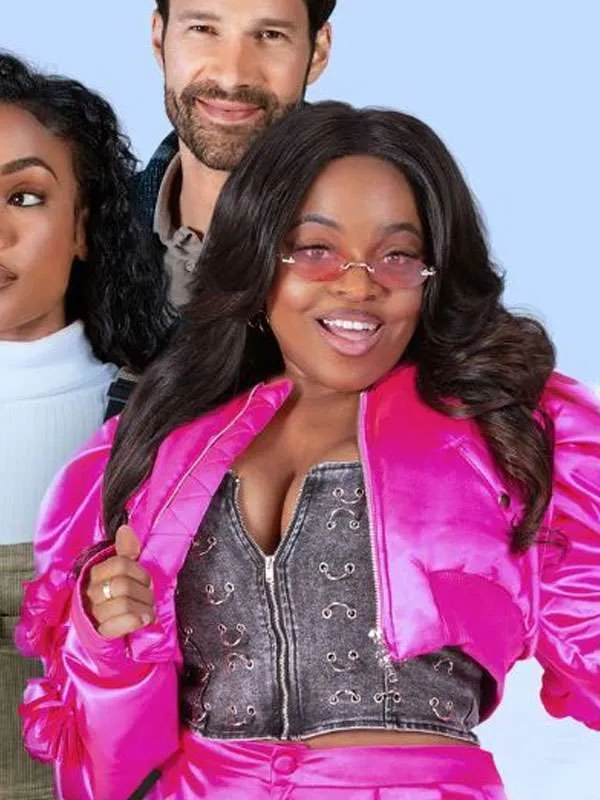 Inayah Tyler Perry’s Finding Joy Pink Crop Jacket