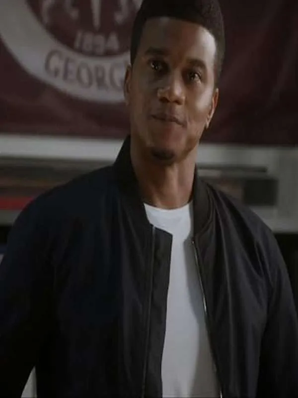 Marcus Turner All American Homecoming Black Bomber Jacket