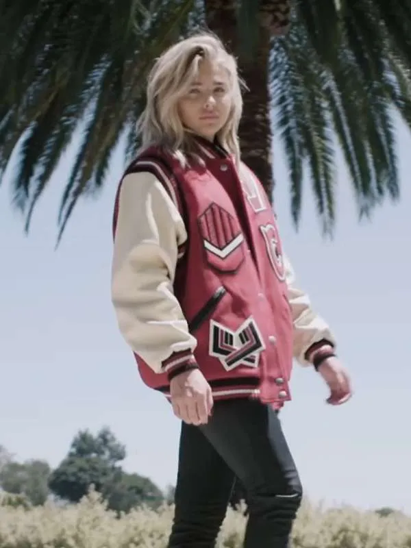 Chloë Grace Moretz Varsity Jacket - Image 3