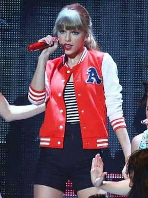 The Red Tour Taylor Swift Varsity Jacket