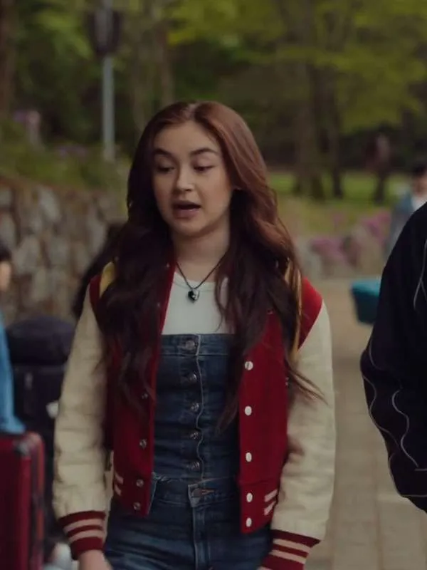 Anna Cathcart XO Kitty S02 Varsity Jacket - Image 2