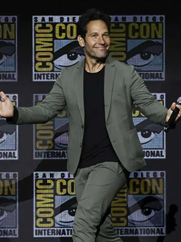 Paul Rudd Ant-Man and the Wasp: Quantumania Green Suit - Image 2