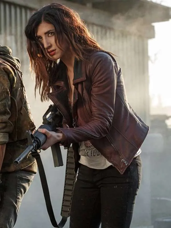 Kelly Maxwell Ash Vs Evil Dead Leather Jacket - Image 2