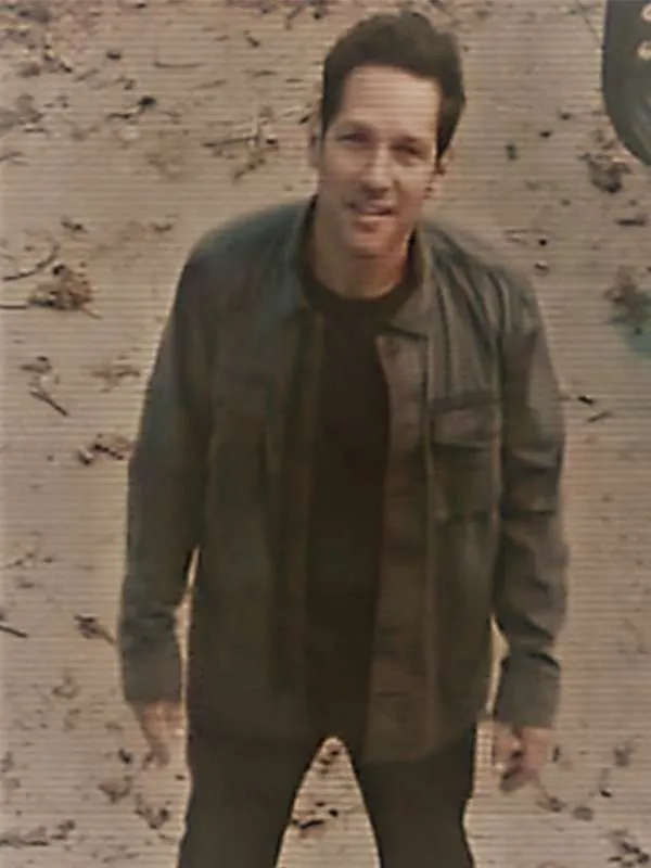 Paul Rudd Avengers Endgame Grey Jacket